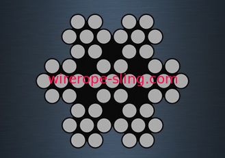 6кс7 (6/1) гальванизированное разрывное усилие коррозионной устойчивости веревочки провода высокое