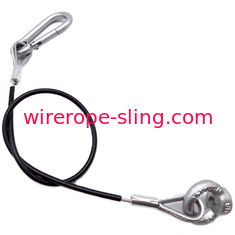 Oem Steel Wire Rope Sling с покрытием Pvc, оцинкованный с помощью зондов с петлями