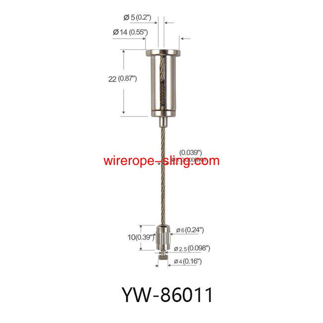 можно отрегулировать YW86010 на кабельном подвесе