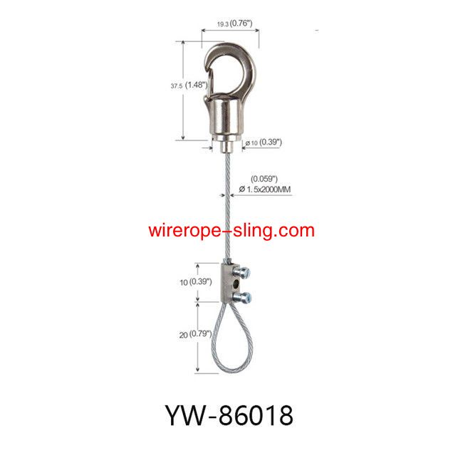 бронзовый потолок кабельная подвеска° регулируемый YW86017